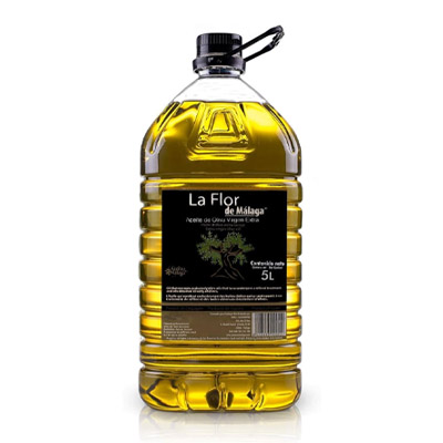 Aceite de oliva virgen extra La Flor de Málaga, 5L por sólo 23,55€